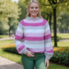 Cotton candy striped sweater - Image 3
