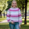 Cotton candy striped sweater - Image 4
