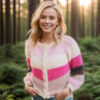 Sandras striped cozy jacket (Short version) - Image 3