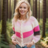 Sandras striped cozy jacket (Short version) - Image 4