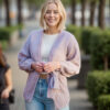 Carlas cardigan with belt - Image 2