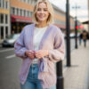 Carlas cardigan with belt - Image 3