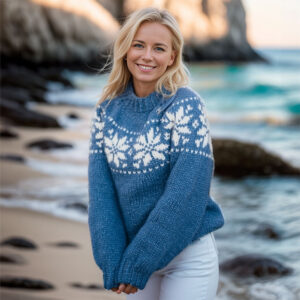 Chunky star sweater