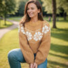 Chunky flower sweater - Image 2