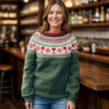 Knit and drink wine sweater - Image 3