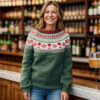 Knit and drink wine sweater - Image 4