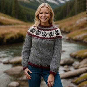 The wolf paws sweater