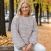 Easy ribbed knitted sweater - Image 3