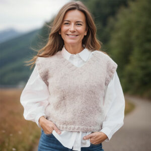 The favourite vest with v-neck
