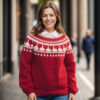 The wine sweater with wineglasses - Image 3