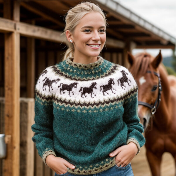 The horse sweater