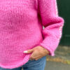 Sorbonne stitch-sweater in pink