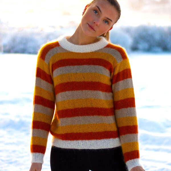 Fall leaves sweater