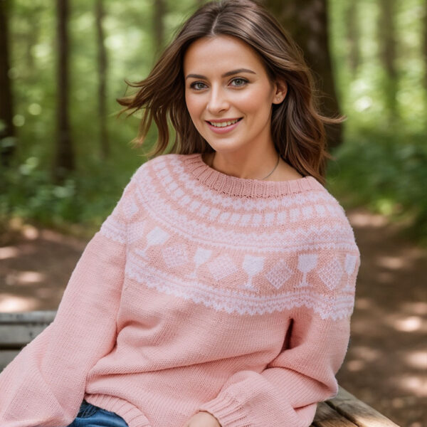 Knit and drink rosé wine cotton edition - Image 2