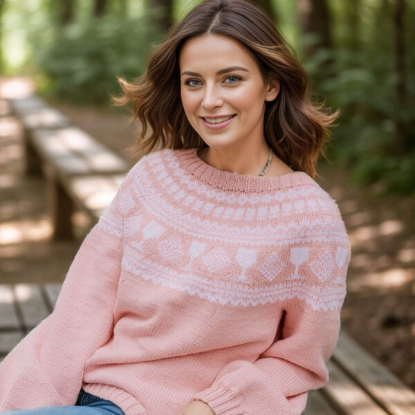 Knit and drink rosé wine cotton edition - Image 3