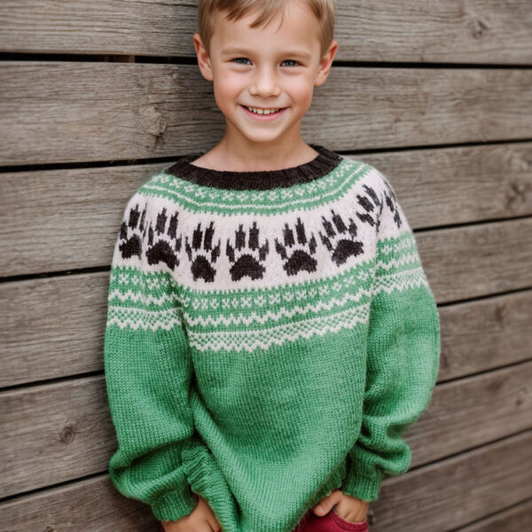 The paw sweater for children - Image 3