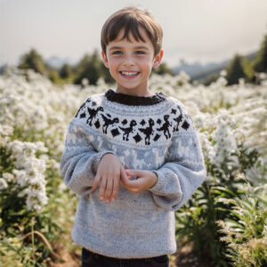 The dinosaur sweater for kids