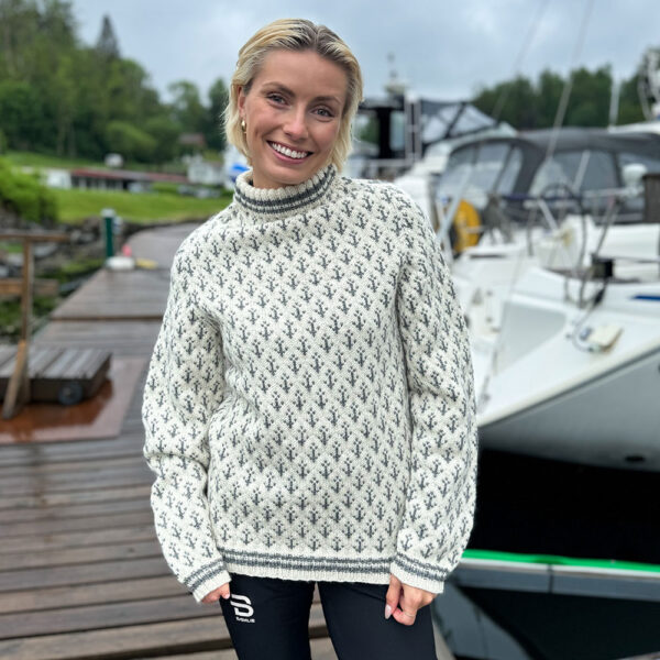 Captain sweater in naturewhite - Image 3