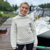 Captain sweater in naturewhite