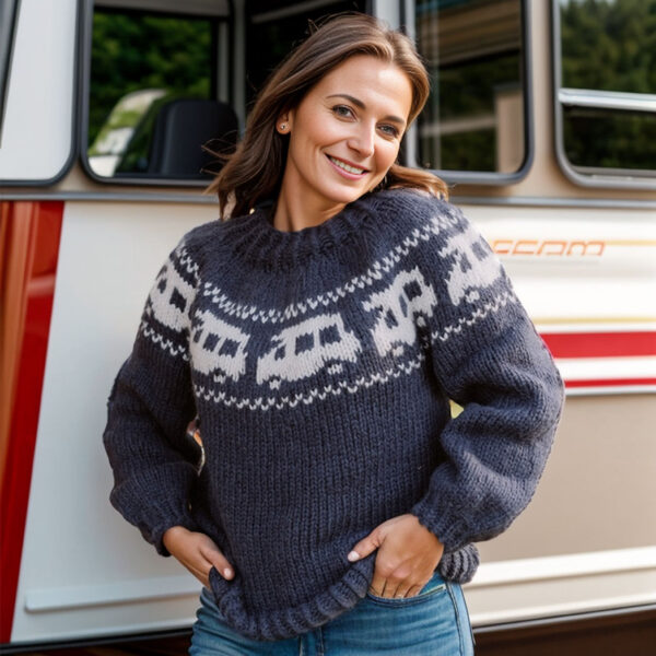 Chunky motorhome sweater - Image 3
