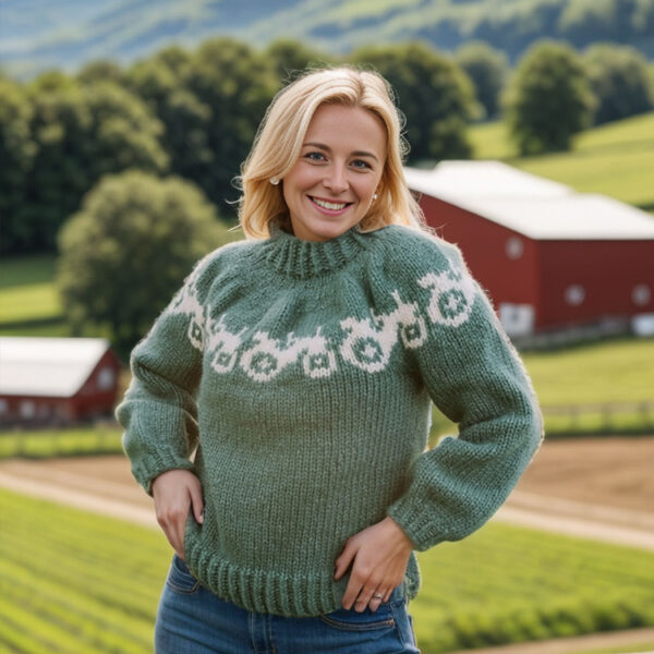 Chunky tractor sweater - Image 2