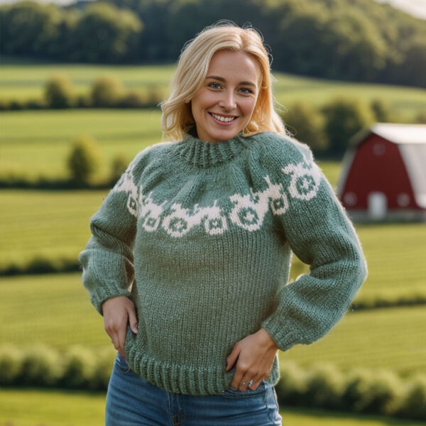 Chunky tractor sweater - Image 4