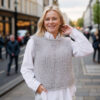 Petronella slipover chunky knit vest - Image 2
