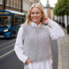 Petronella slipover chunky knit vest - Image 4