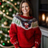 Merry christmas santa sweater - Image 3