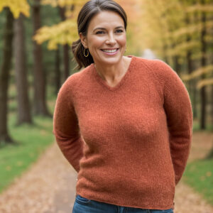 Concorde sweater with v-neck