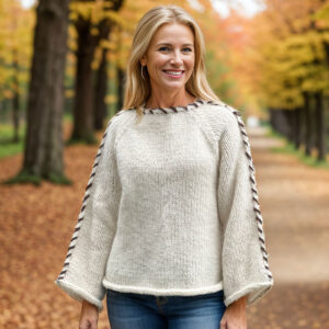 Sorbonne stitch sweater
