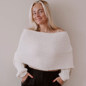 Whirlwind sweater scarf