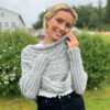 Leafy sweater scarf - Image 4