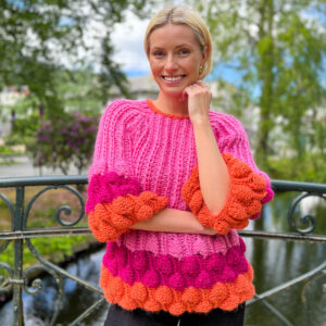 Bubble drops sweater