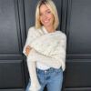 Eyelet sweater scarf - Image 3