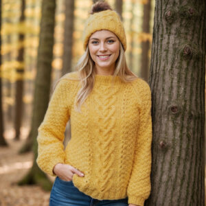 The heartbraid sweater