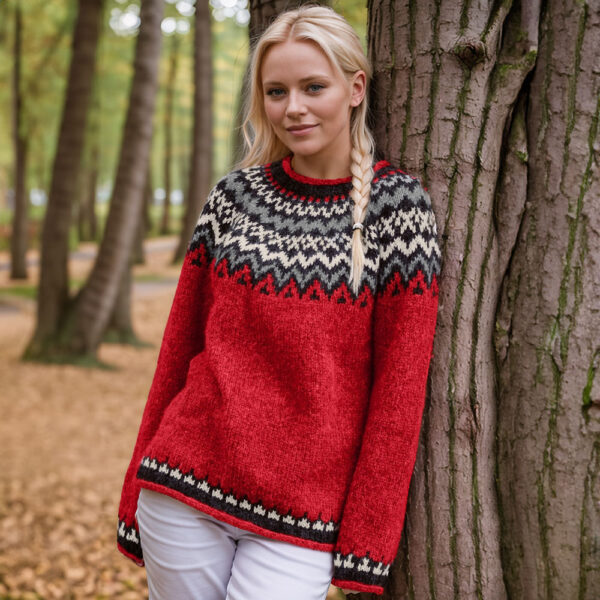 Islandur sweater viking wool version - Image 3
