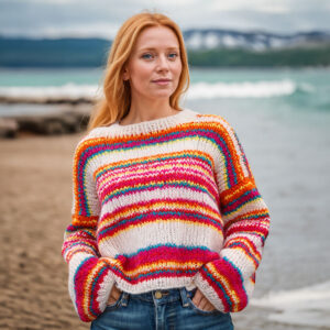 Rainbow sweater